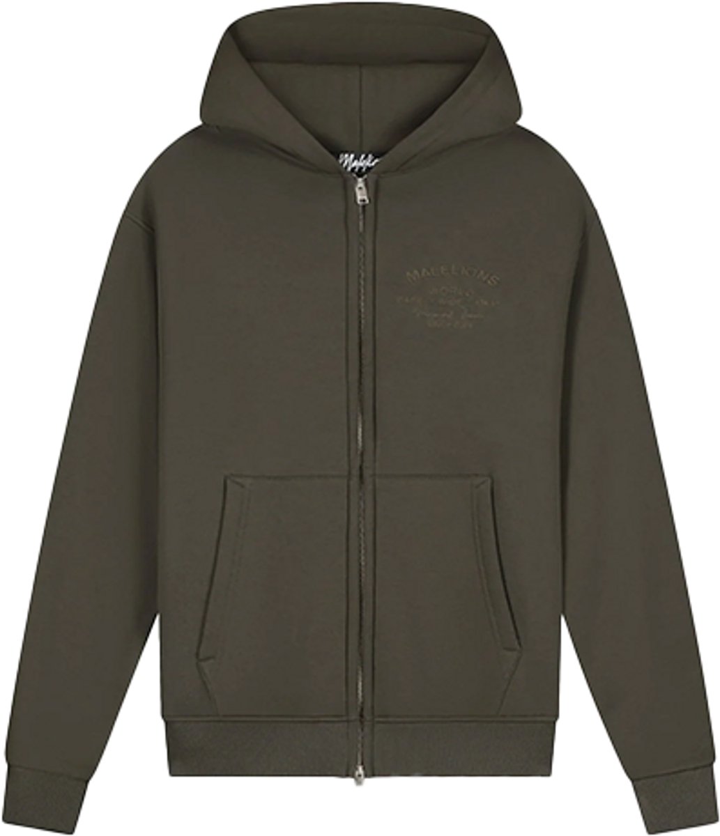 Malelions Permanent Vacation Zip Hoodie