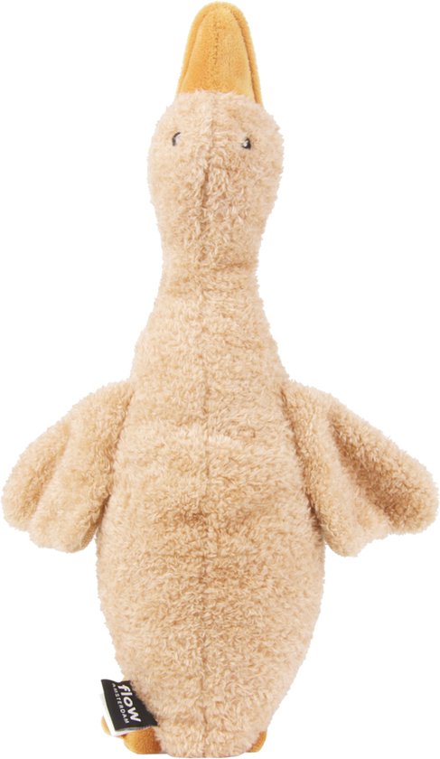 Flow Amsterdam - Peluche battement de coeur rechargeable - Liva Brown - Bruit White - Battement de coeur - Son de respiration