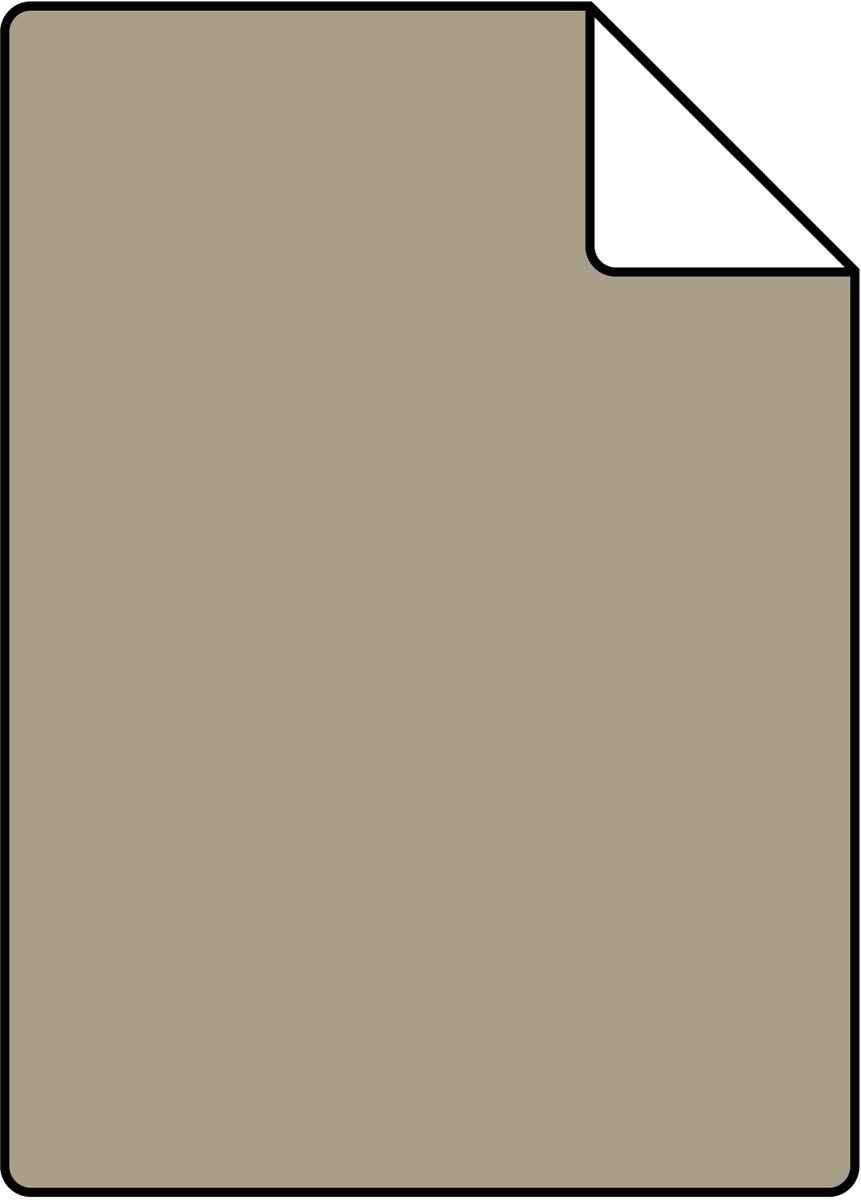 Proefstaal Origin Wallcoverings behang effen glanzend beige - 26,5 x 21 cm - 345706-S