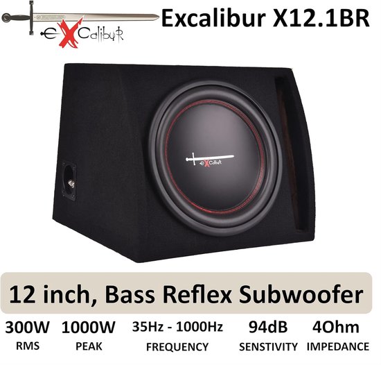 Excalibur Subwoofer voor Autospeakers Te Koop Excalibur Subwoofer voor Autospeakers Te Koop