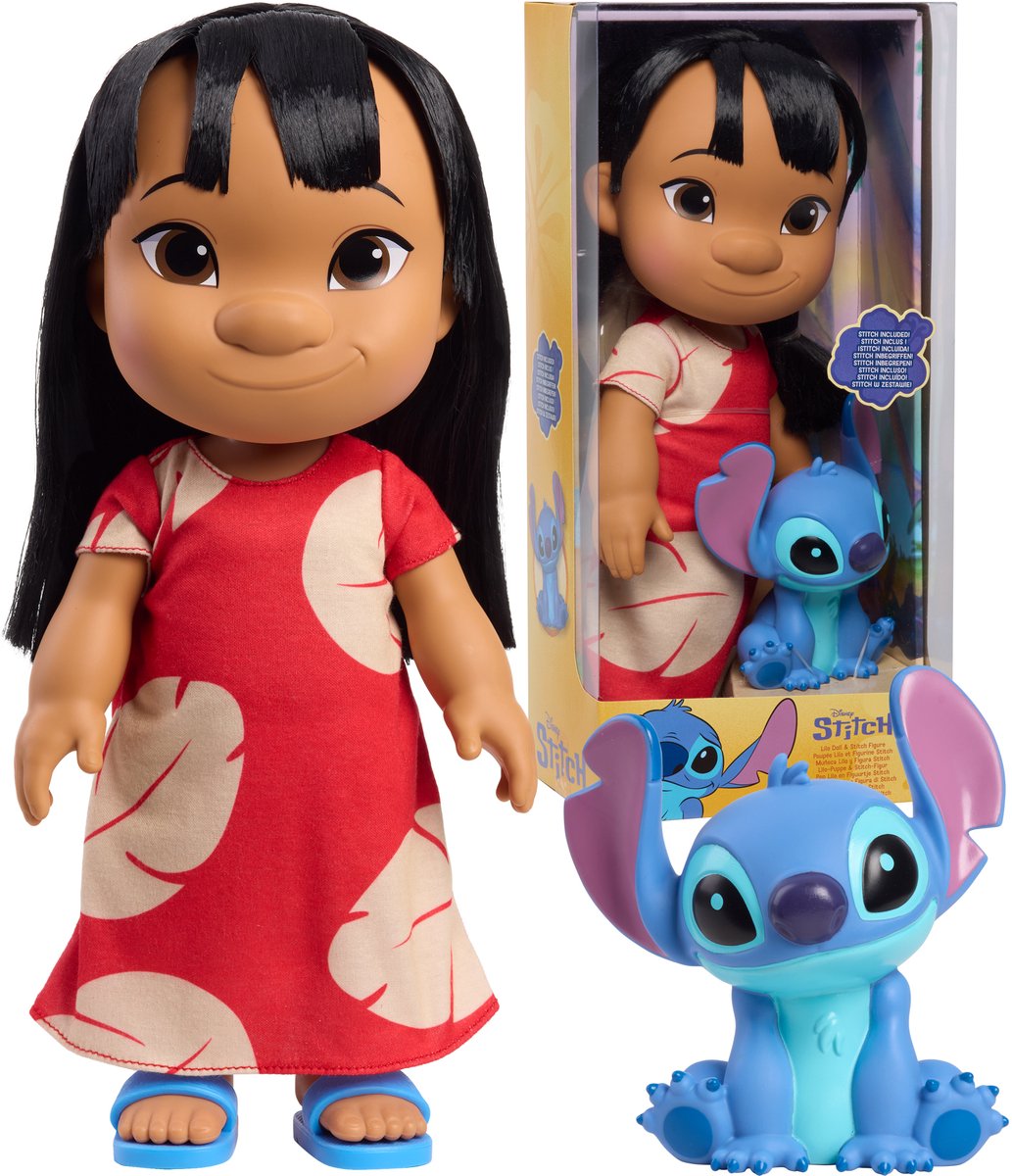 Disney Stitch – Lilo Pop 35 cm & Stitch Figuur