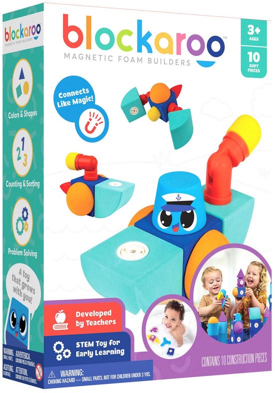Blockaroo boot box-magnetisch speelgoed als cadeau voor kind