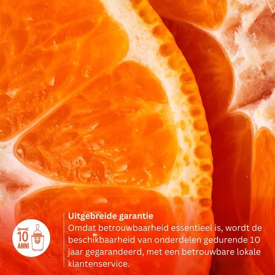 SNJY® Sinaasappelpers - Citruspers Elektrisch - Fruitpers - 160 W - 1L - Zilver van Merkloos — afbeelding 3