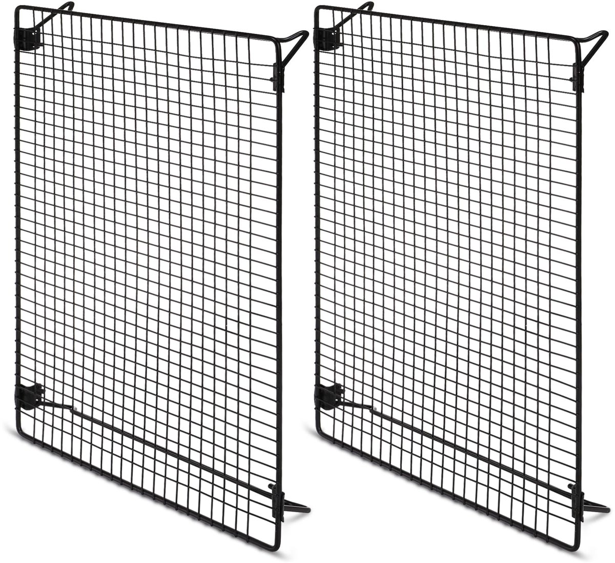 Ynkkvre - Rooster Rechthoekig - Stapelbaar koelrooster van roestvrij staal voor bakken en grillen - 43×28×8cm - 2 stuks