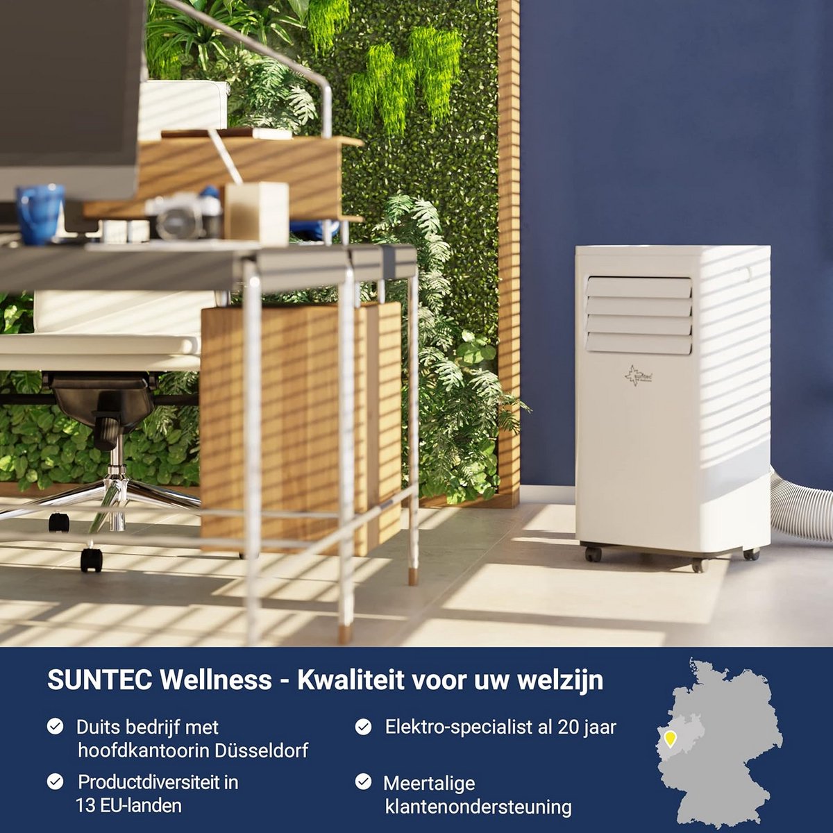 Mobiele Airco Slimme App Bediening 25 (EAN: 9101025409753) - afbeelding 2