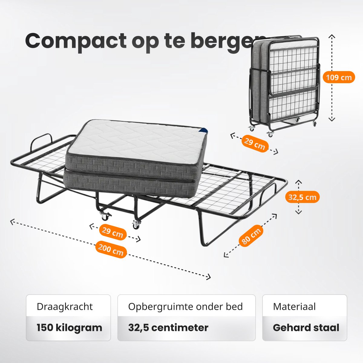 AirSleeperz AirSleeperz Merel Opklapbed - afbeelding 3