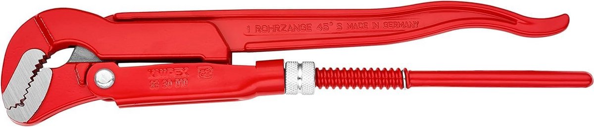 Krachtige S-vormige Buis- en Moertang 320mm met Zelfklemsysteem