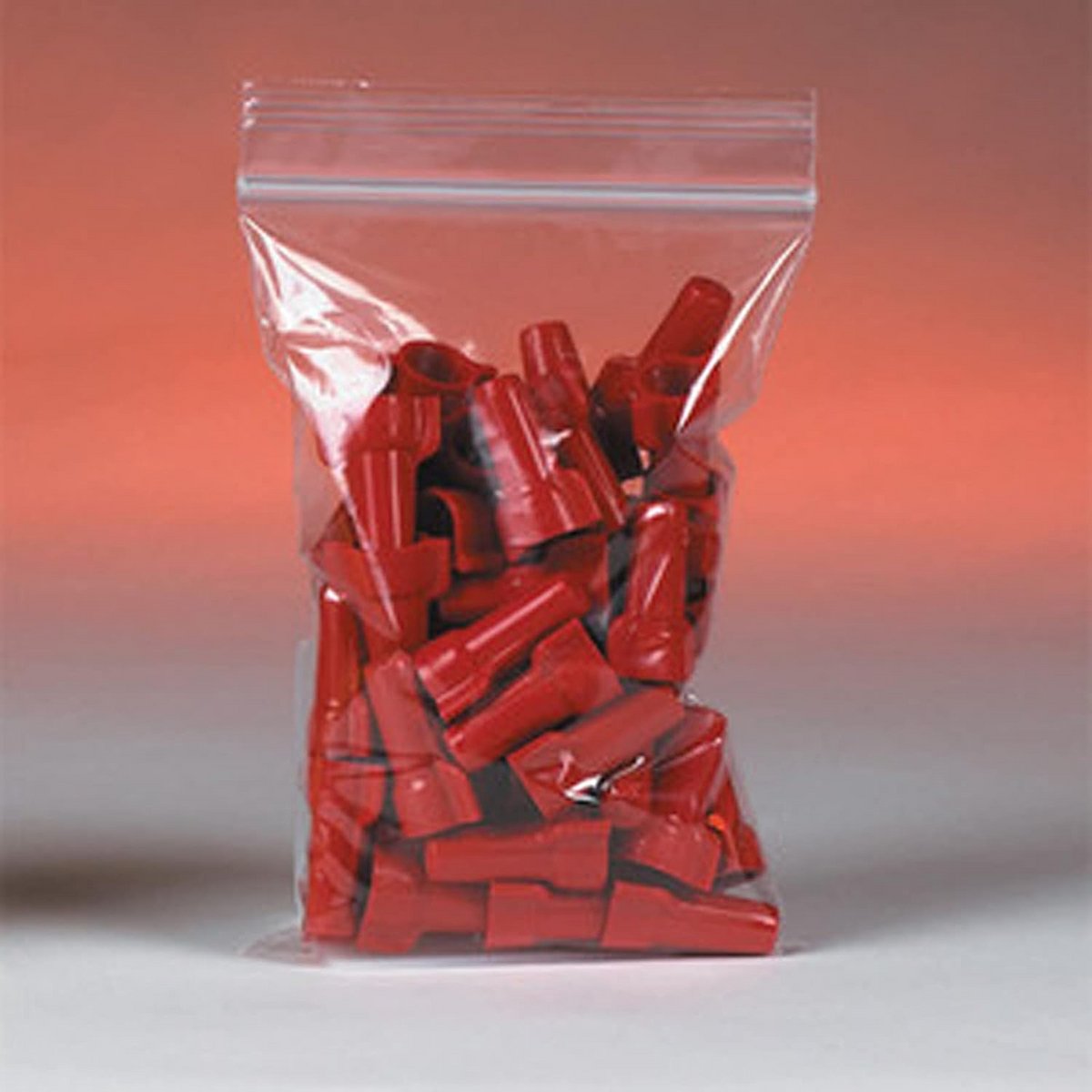 200 Transparante Zip-Lock Zakjes 9x23 cm - Sterke Hersluitbare Opbergzakjes