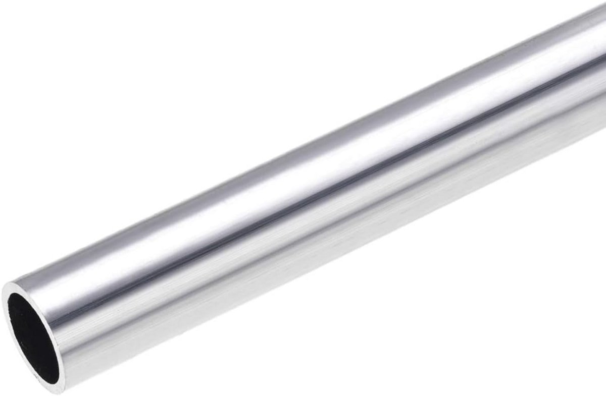 Naadloze Aluminium Ronde Buis 6063 - 22x18mm Buiten/Binnenmaat, 300mm Lengte
