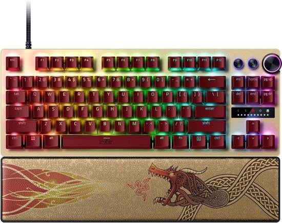 Razer Huntsman V3 Pro - Gaming Toetsenbord - Tenkeyless - Optische Switches - Chroma RGB - Qwerty