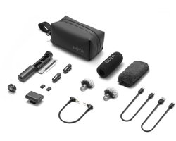 Magic 03 Wireless Mic – 2 TX + 2 RX – Type-C & 3.5mm – Incl. Charging Case