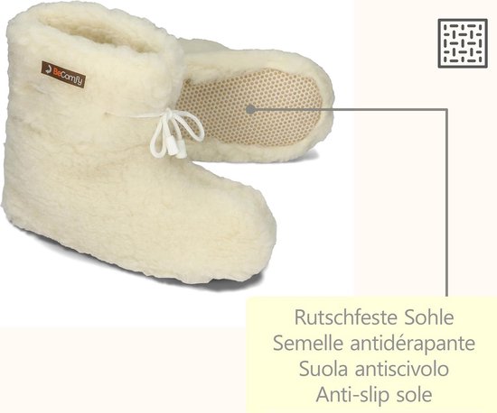 APREGGIO Unisex wollen pantoffels - Zachte schapenwol winter pantoffels APREGGIO Unisex wollen pantoffels - Zachte schapenwol winter pantoffels