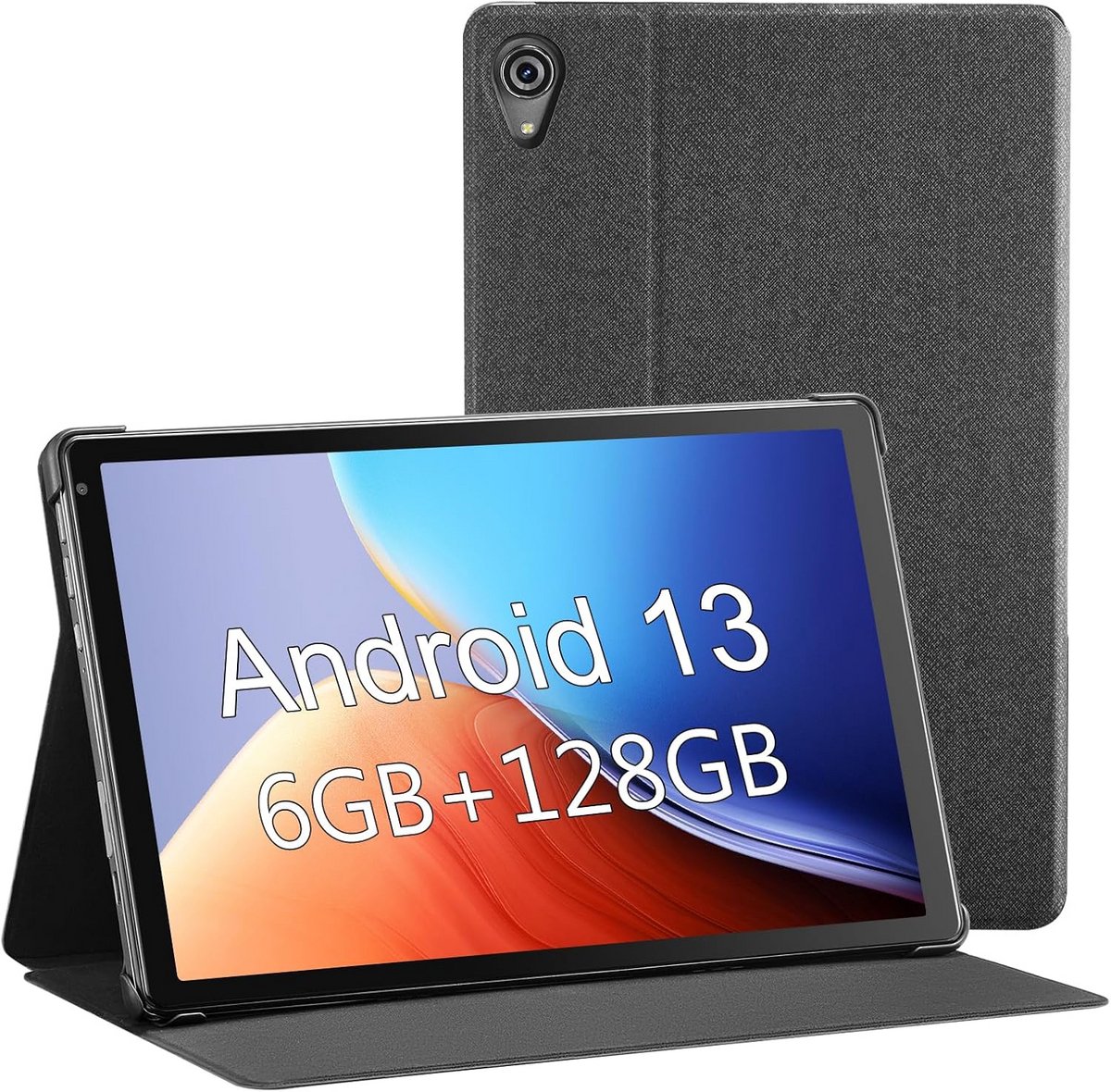 10,1 inch Android Tablet met Octa-Core, 6GB RAM en 128GB Opslag - WiFi 2.4G/5G