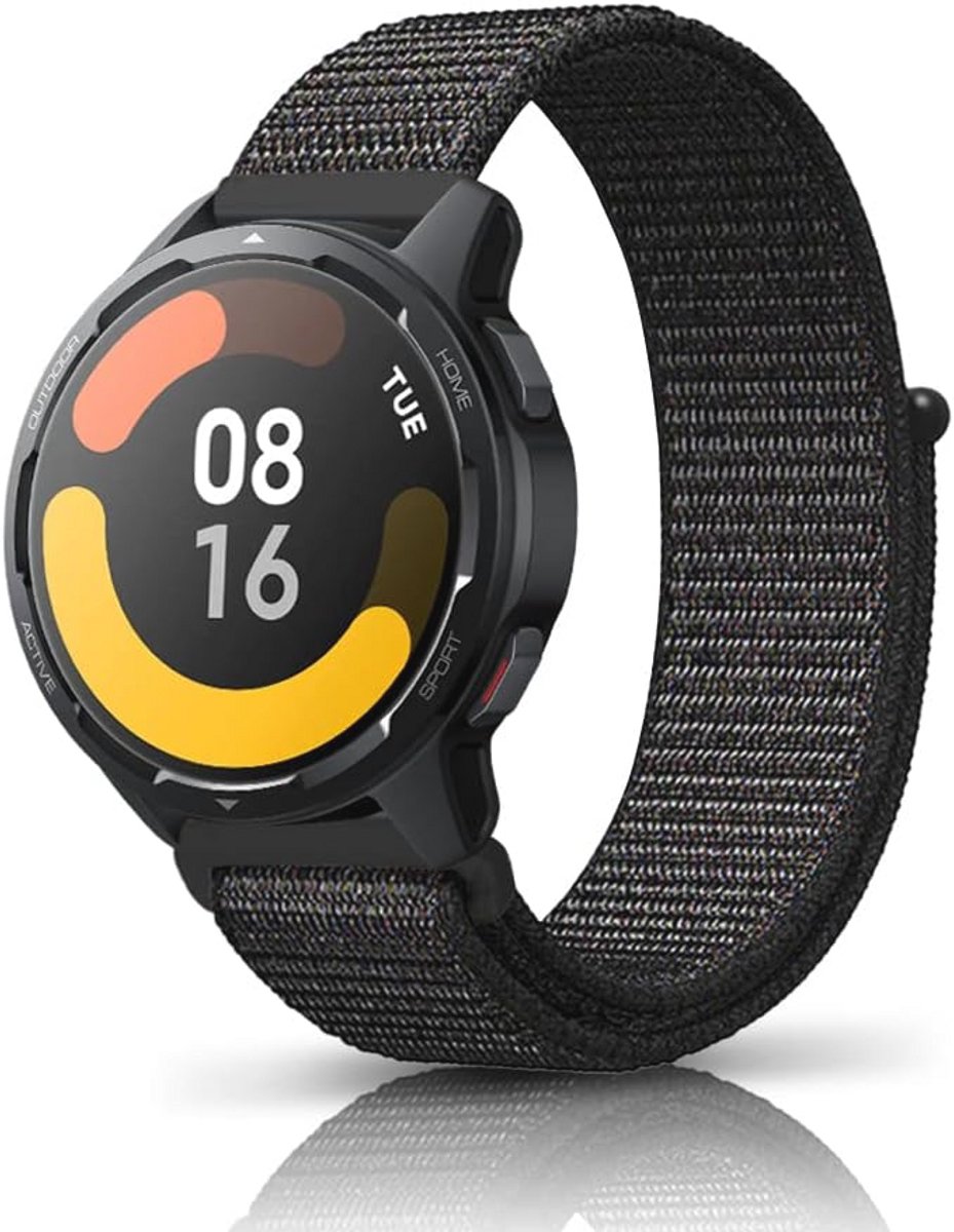 Verstelbare nylon sportarmband 18 mm compatibel met Forerunner en Vivoactive