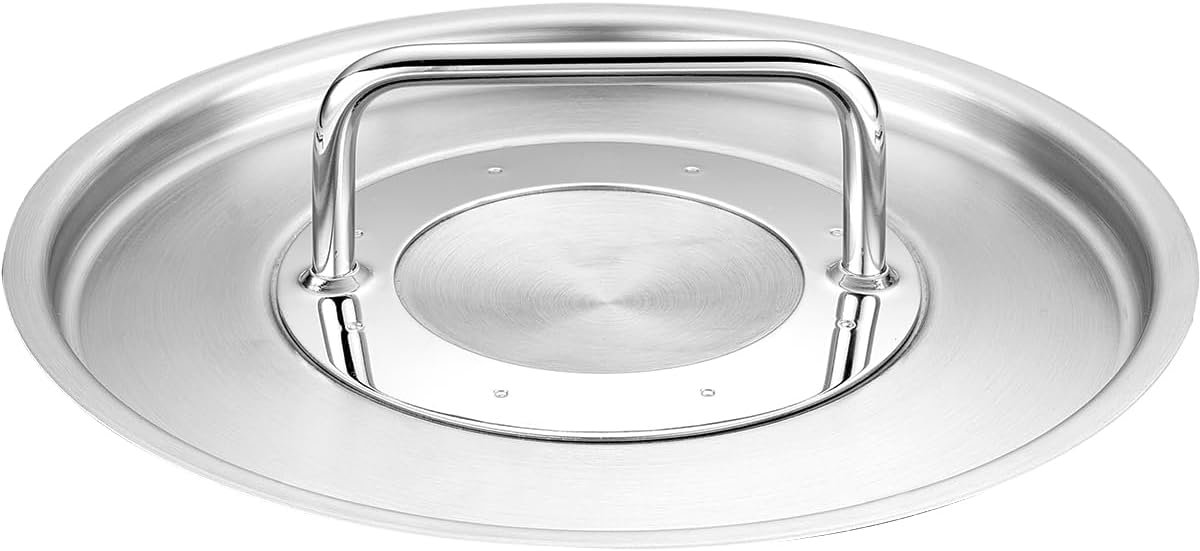 RVS Deksel 16 cm voor Pannen - Universeel en Hittebestendig