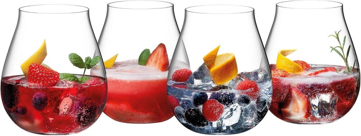Grote Gin Glazen Set van 4 - Stijlvolle 762 ml Tumblers voor Tonic