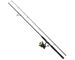 Kinetic Powerstar Ct Draaiende Combo Zwart 2.14 m / 12-40 g