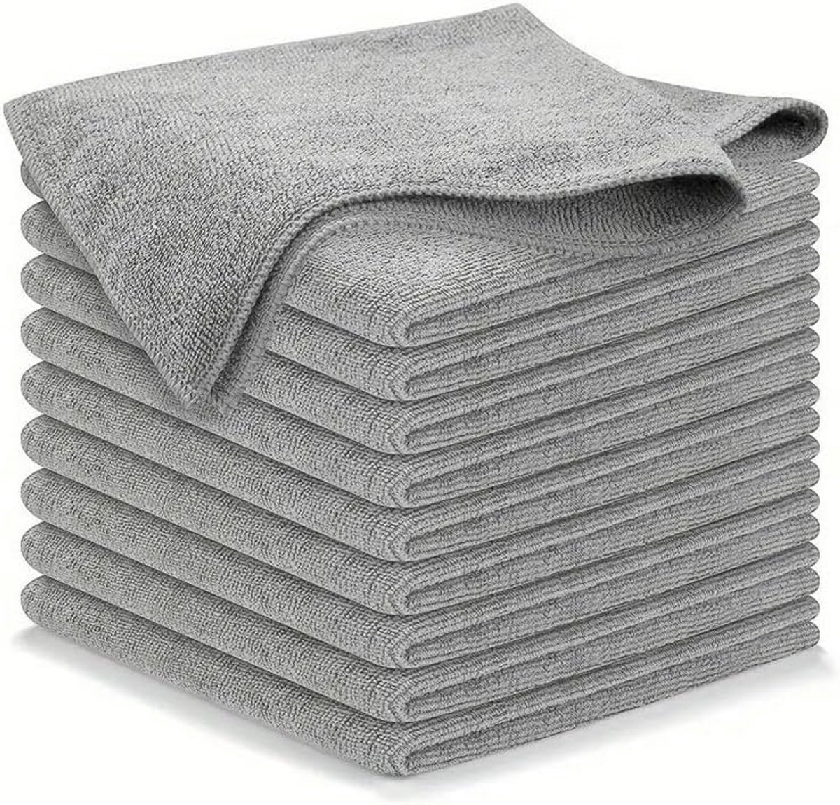 Multifunctionele Microvezel Reinigingsdoeken 30 x 30 cm - 10 Stuks, Zacht en Absorberend