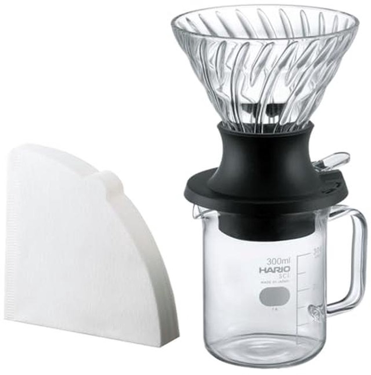 Start-Stop Dripper Set 200ml Handfilter Koffiezetapparaat