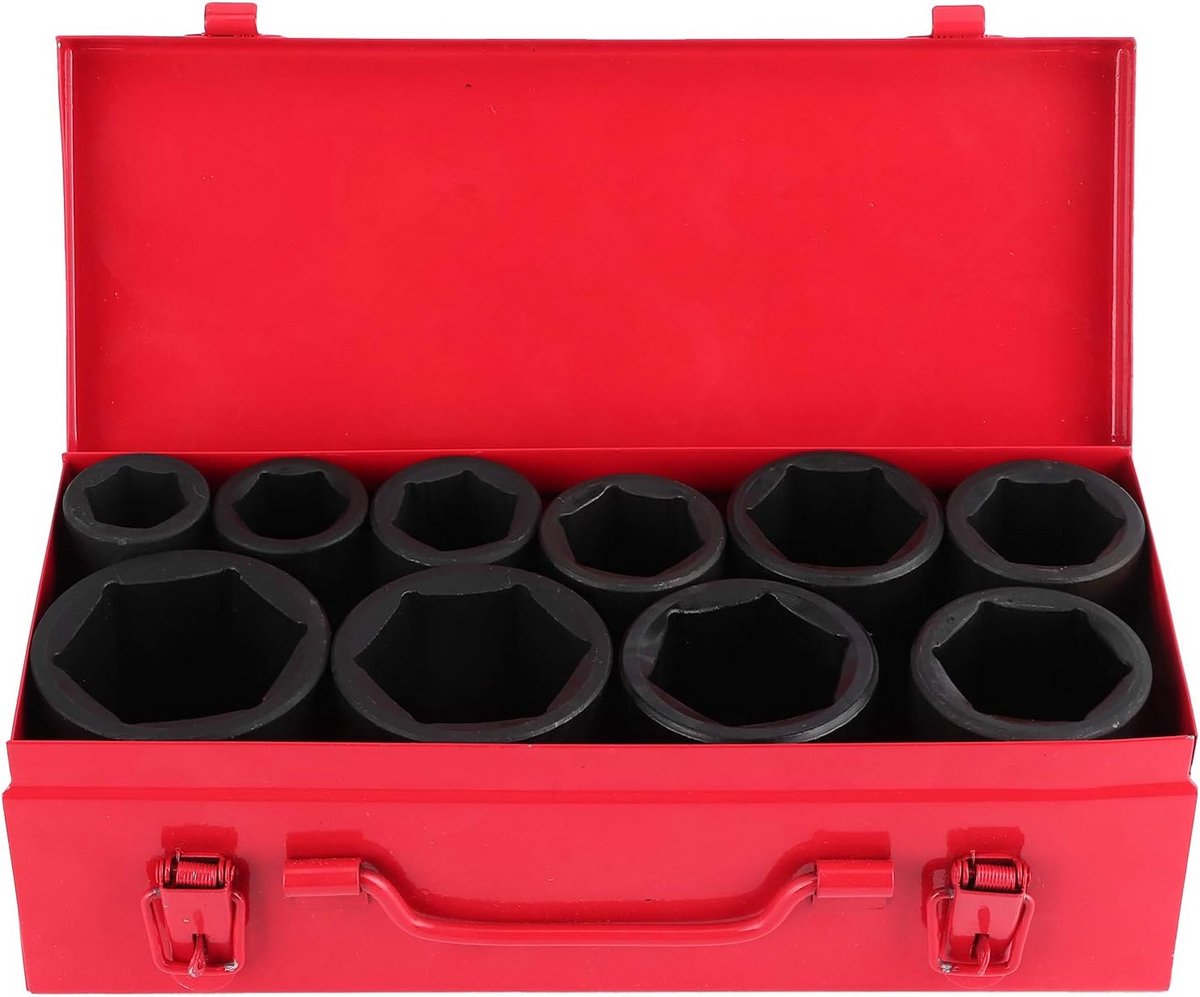 10-Delige Metrische 3/4 Inch Slagdopsleutelset Zeskant Doppenset