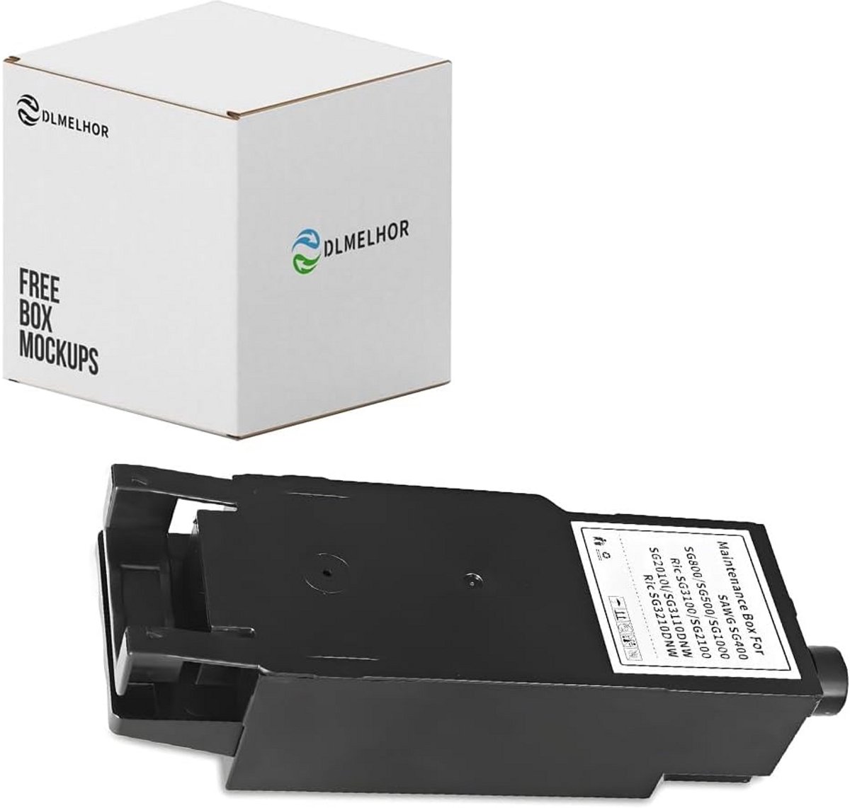 Onderhoudscontainer Afvalinkt voor SG400 SG500 SG800 SG1000 en Ricoh GC41 Printers