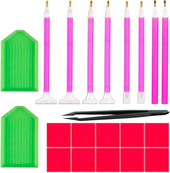 HAMON Elektrische diamond painting-pen, gereedschappen en accessoires HAMON Elektrische diamond painting-pen, gereedschappen en accessoires
