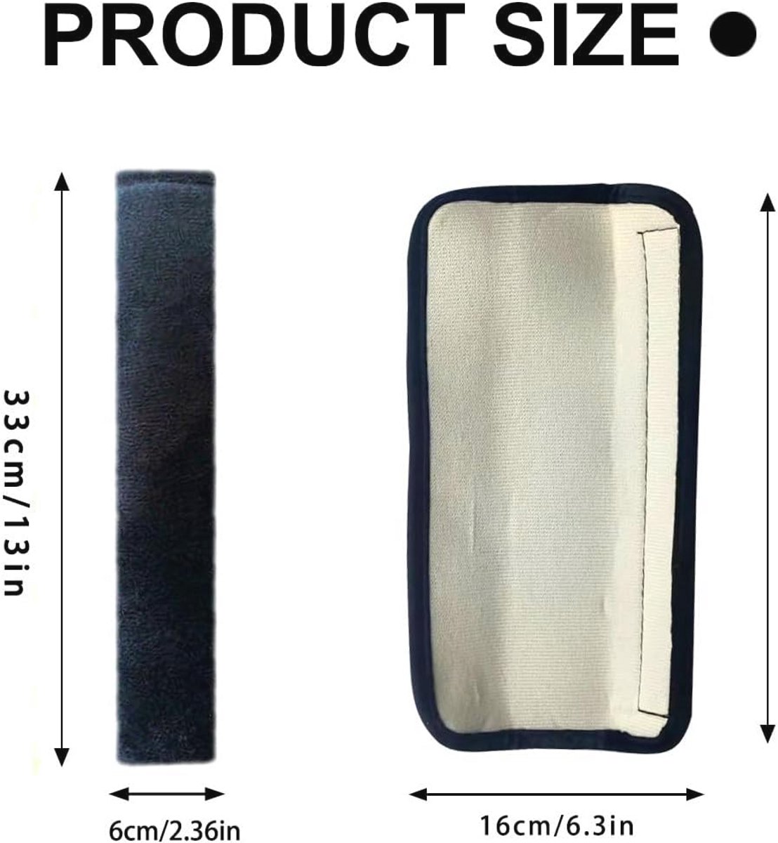 Autogordelhoezen set van 2 - Superzachte schouderpads voor volwassenen en kinderen - Universele veiligheidsgordelhoes voor tas en rugzak