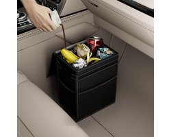 PromoHome Ophangbare Auto Prullenbak - 10 Litter Waterdicht en Multifunctioneel "Maat L"