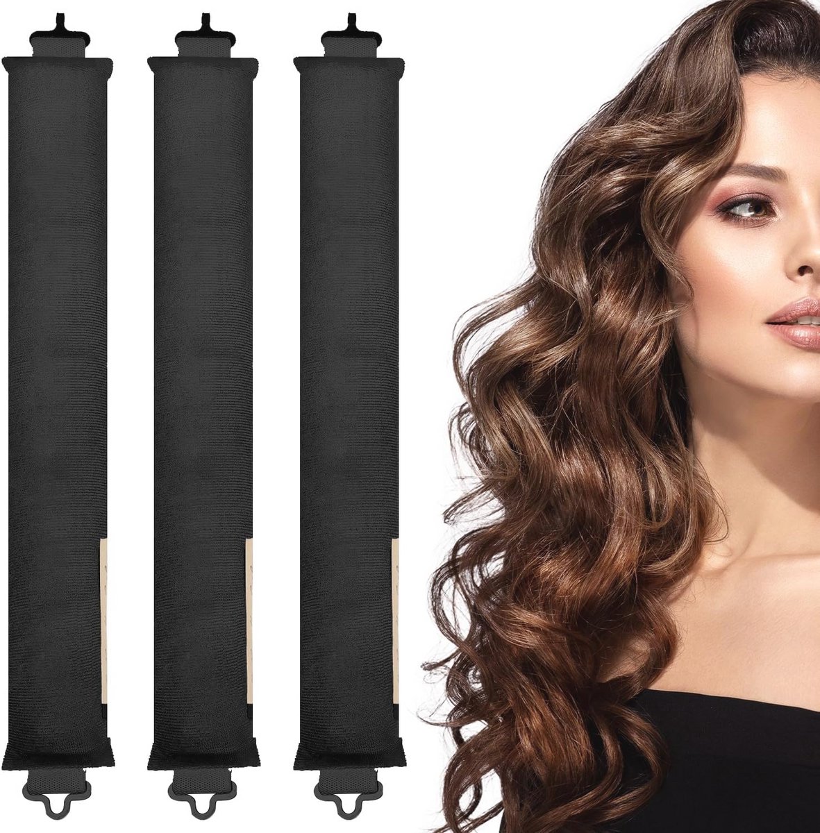 Heatless Hair Curlers voor Prachtige Krullen zonder Hitte