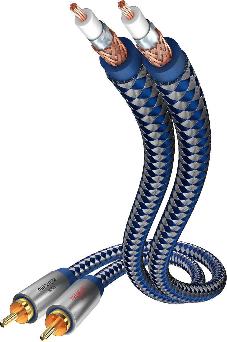In-akustik Premium Audio kabel Cinch - Cinch 3m