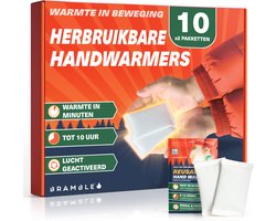 Bramble set van 20 herbruikbare handwarmers