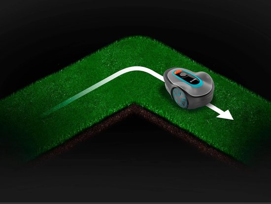 Robotgrasmaaier Sileno Mini voor tuinen tot 250 m² – Stil, Bluetooth, CorridorCut, automatisch maaien, oplaadstation