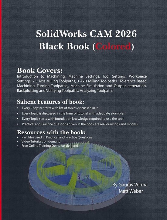 SolidWorks CAM 2026 Black Book - cover
