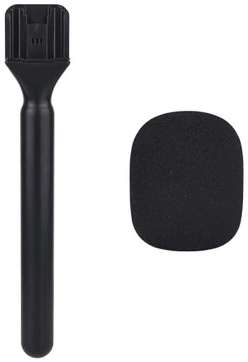 Draadloze Microfoonstandaard met Popfilter voor Interviews