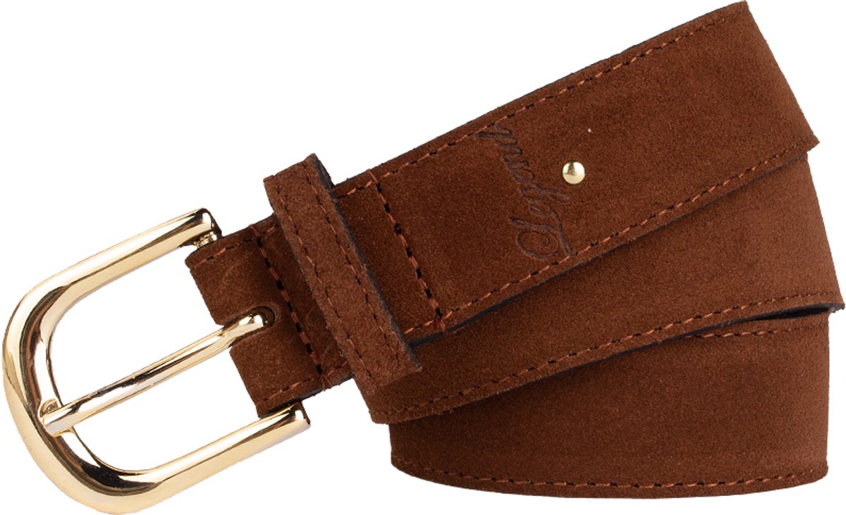 Legend Dames - Leren riem - Bruin - 80cm