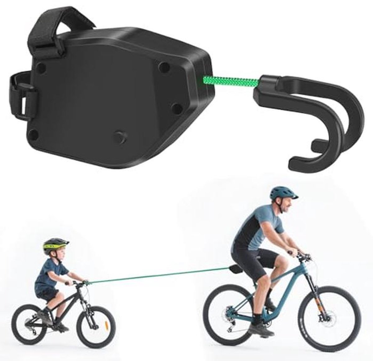 Intrekbaar Sleeptouw 2,5 m voor Kinderen - Geschikt voor Alle Fietsen
