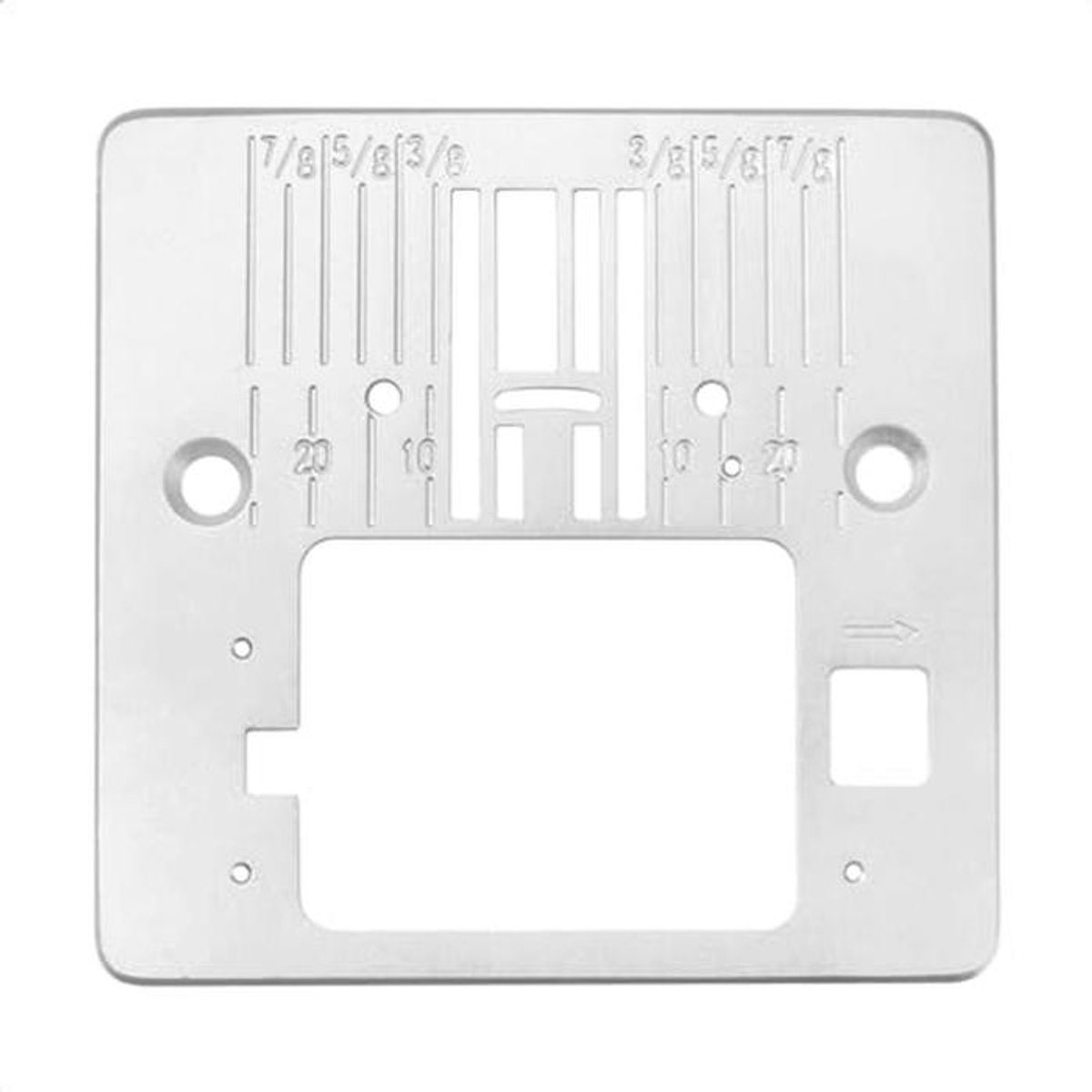 Naaldkeelplaat Q60D voor Naaimachines