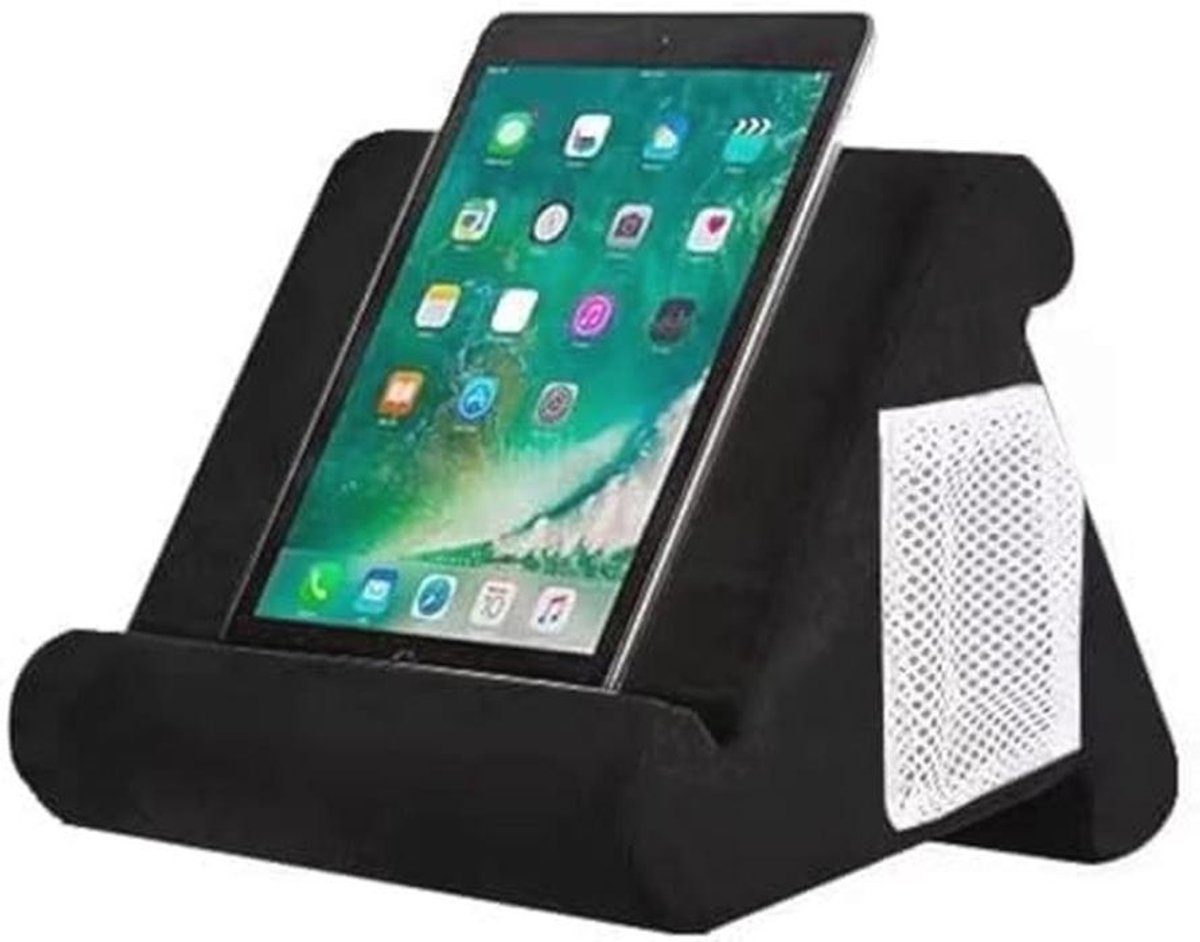 Draagbare Multi-Angle Tabletstandaard met Netvak - Universele Houders voor Tablets, Smartphones en E-Readers