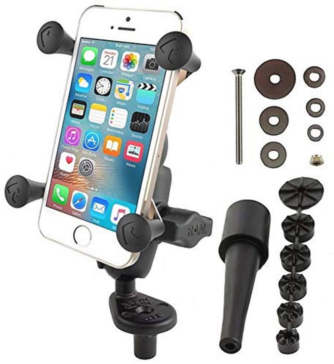 Universele X-Grip Telefoonhouder met Motorvorkstandaard