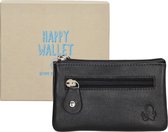 Happy Wallet Colourful Sleuteletui - Zwart