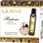 geurset Madame in Love 90-150 ml goud/zwart