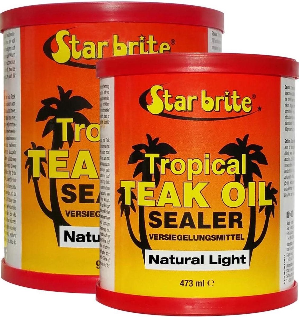 Tropical Teak Oil Sealer Natural Light