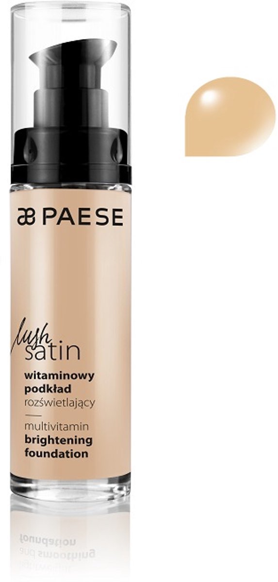 Weelderige Satijn Multivitamine Verhelderende Stichting vitamine basis 31 Warm Beige 30ml