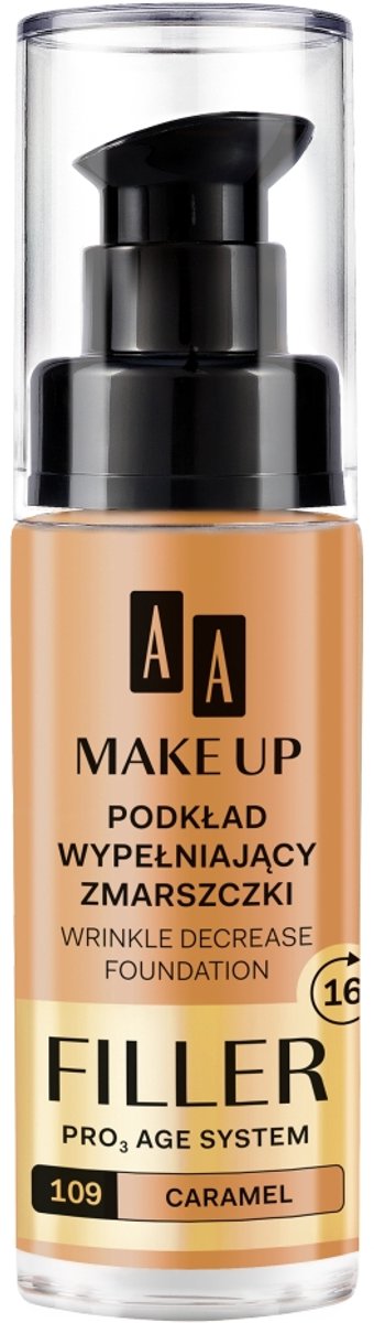 Aa_make Up Filler Wrinkle Decrease Foundation Pro Age System Podk?ad Wype?niaj?cy Zmarszczki 109 Caramel 30ml