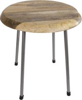 tafel Edgar 38 x 38 x 40 cm hout bruin