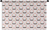 Tapisserie - Tapisserie - Carnaval - Motifs - Masques - 180x120 cm - Tapisserie