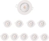 BAUS -IN LED -Spot 5W IP65 Ø72mm Weiß (Packung von 10) - Wit licht - Overig - Wit - Pack de 10 - Wit licht - SILUMEN