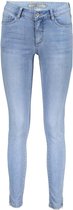 Geisha Jeans Skinny Jeans Zippers 21008 10 Light Blue Denim Dames Maat - L
