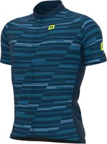 Ale Fietsshirt Korte Mouwen Solid Step - Blauw - S - Valt klein