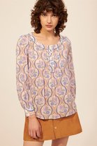 Antik Batik Dames Tanissa Blouse Paars maat S